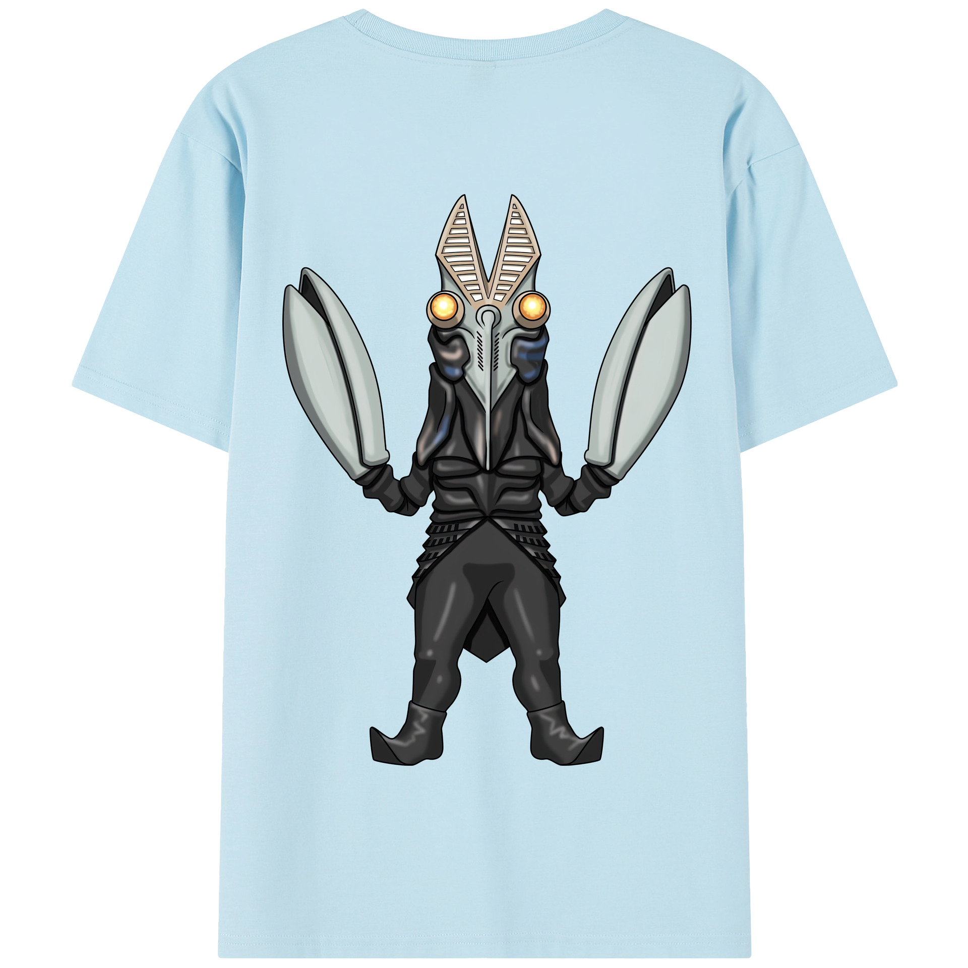 （画像用） ウルトラマン Ultraman 綿100％半袖Tシャツ（背面プリント）